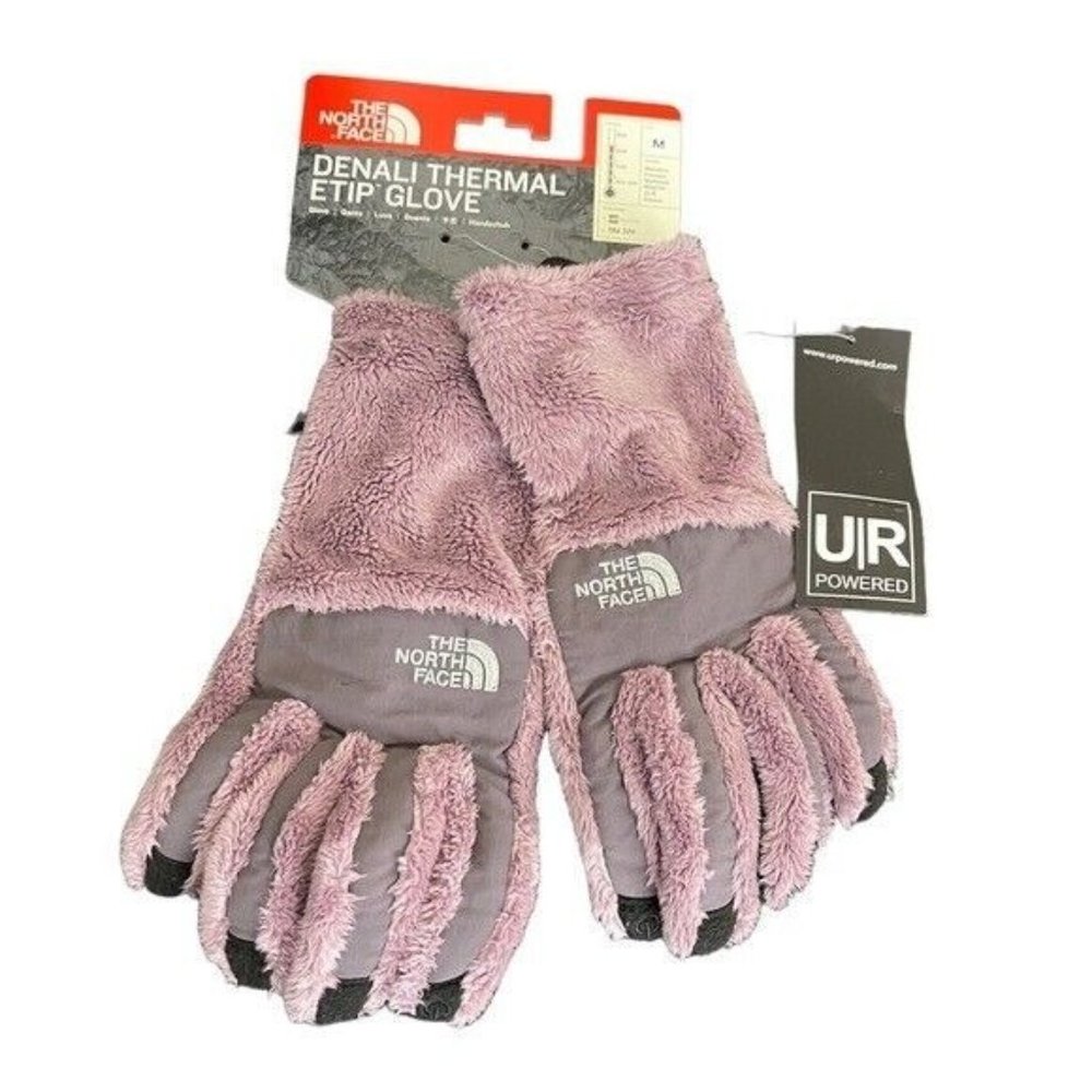 The North Face Osito etip gloves girl purple size Medium - Picture 2 of 8